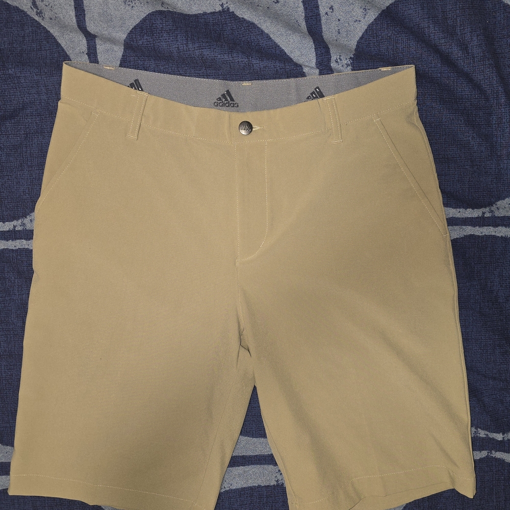 adidas Tan Athletic Shorts